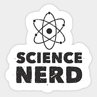 science nerd Sticker